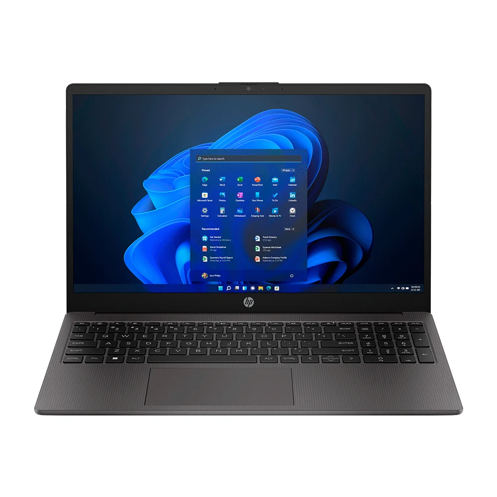 Laptop HP 250 G10 (B83U6AT) | Core i3-N305 | 8GB DDR4 | 256GB SSD | Gráficos Intel UHD | 15.6″ HD | FreeDOS