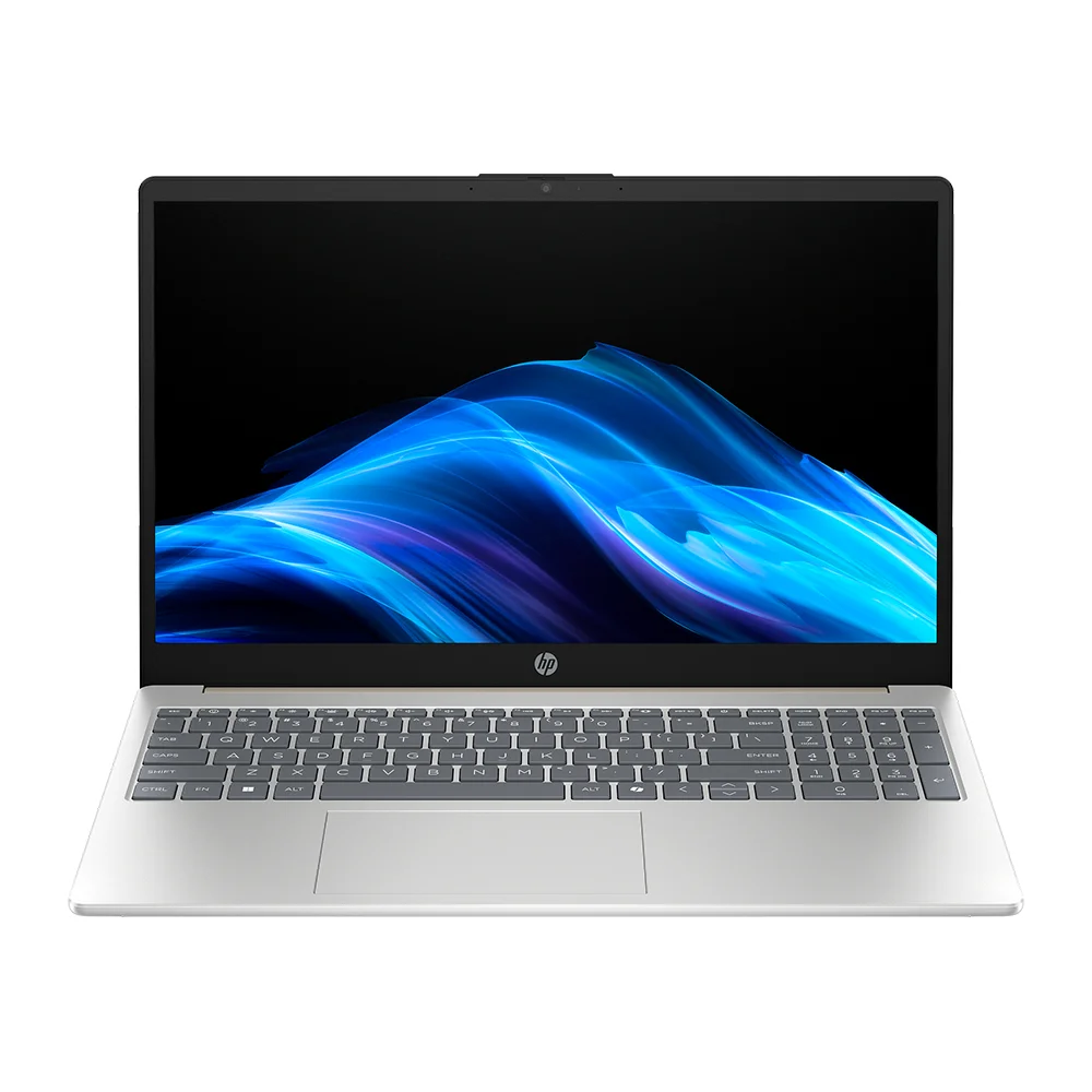 Laptop HP AI 15-fd2384la 15.6" FHD Táctil, Intel Core Ultra 7 255U, 24GB DDR5, 512GB SSD, Tarjeta gráfica Intel, FreeDOS 3.0 - D3XY0LA