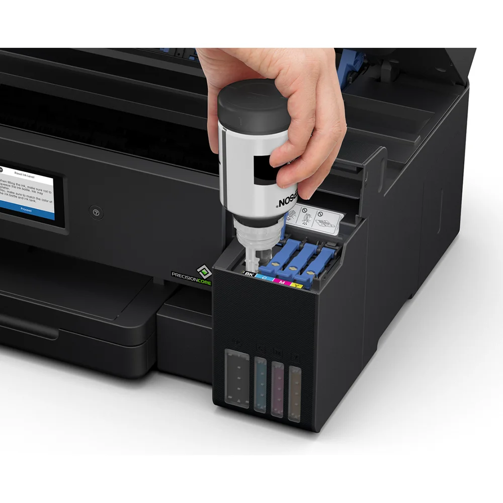 Impresora Multifuncional Epson EcoTank L14150 - C11CH96301 | Inyección de Tinta Color A3+ | 38 ppm | 4 en 1 Imprime, Copia, Escanea, Fax | Wi-Fi, Ethernet, USB