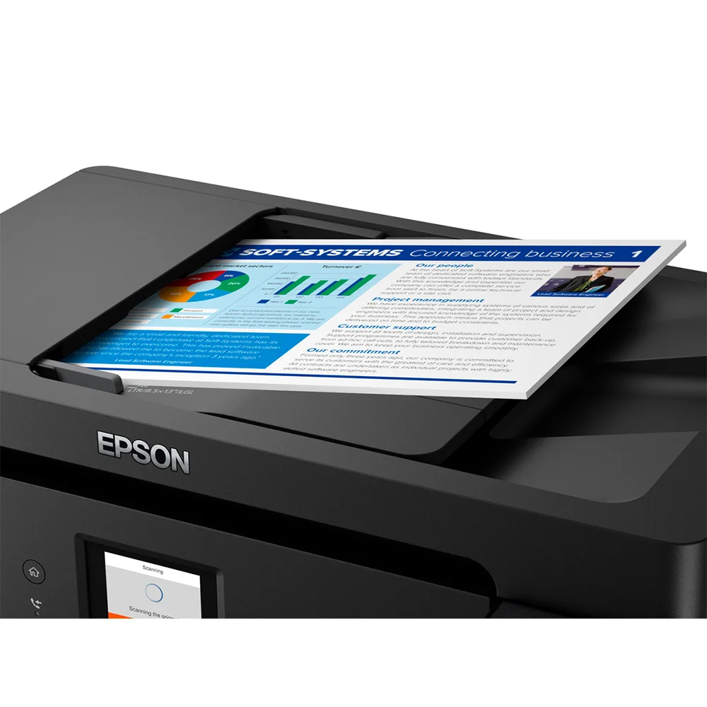 Impresora Multifuncional Epson EcoTank L14150 - C11CH96301 | Inyección de Tinta Color A3+ | 38 ppm | 4 en 1 Imprime, Copia, Escanea, Fax | Wi-Fi, Ethernet, USB