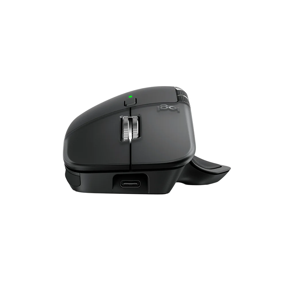 Mouse Logitech MX Master 4 Wireless con USB-C / Bluetooth / 8K DPI Graphite
