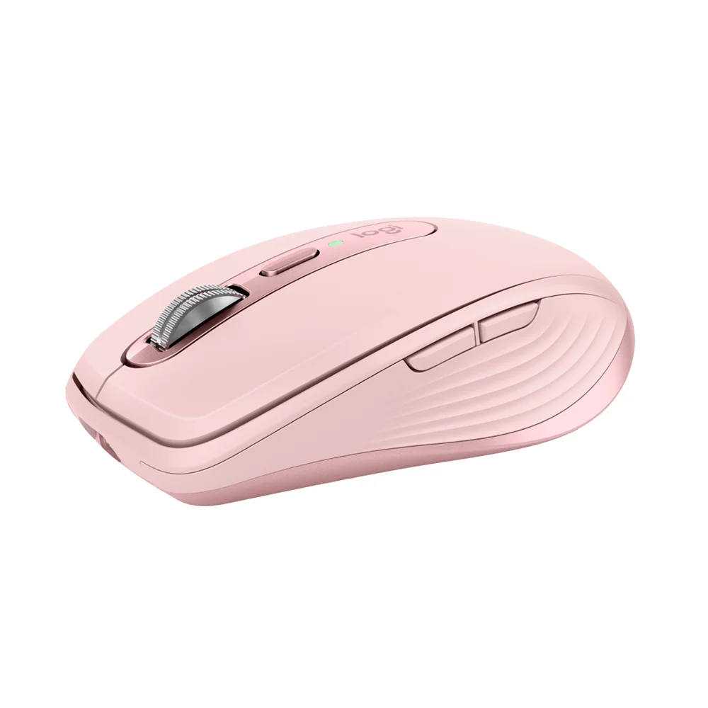 Mouse Logitech MX Anywhere 3S Bluetooth/Wireless 8K USB-C Rose - 910-006934