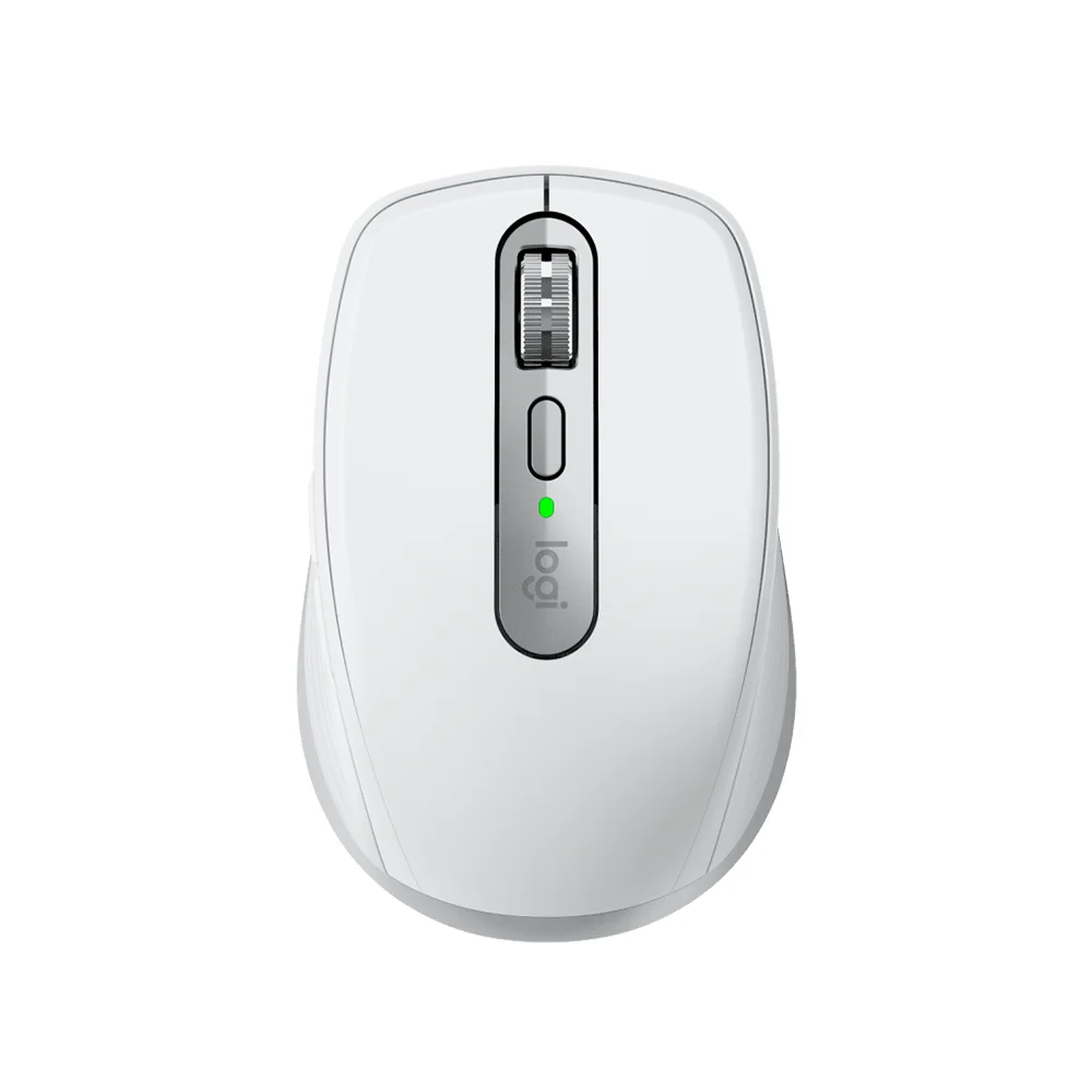Mouse Logitech MX Anywhere 3S Bluetooth/Wireless 8K USB-C Pale Grey - 910-006933