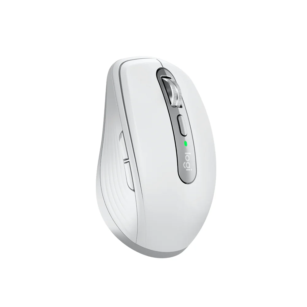 Mouse Logitech MX Anywhere 3S Bluetooth/Wireless 8K USB-C Pale Grey - 910-006933
