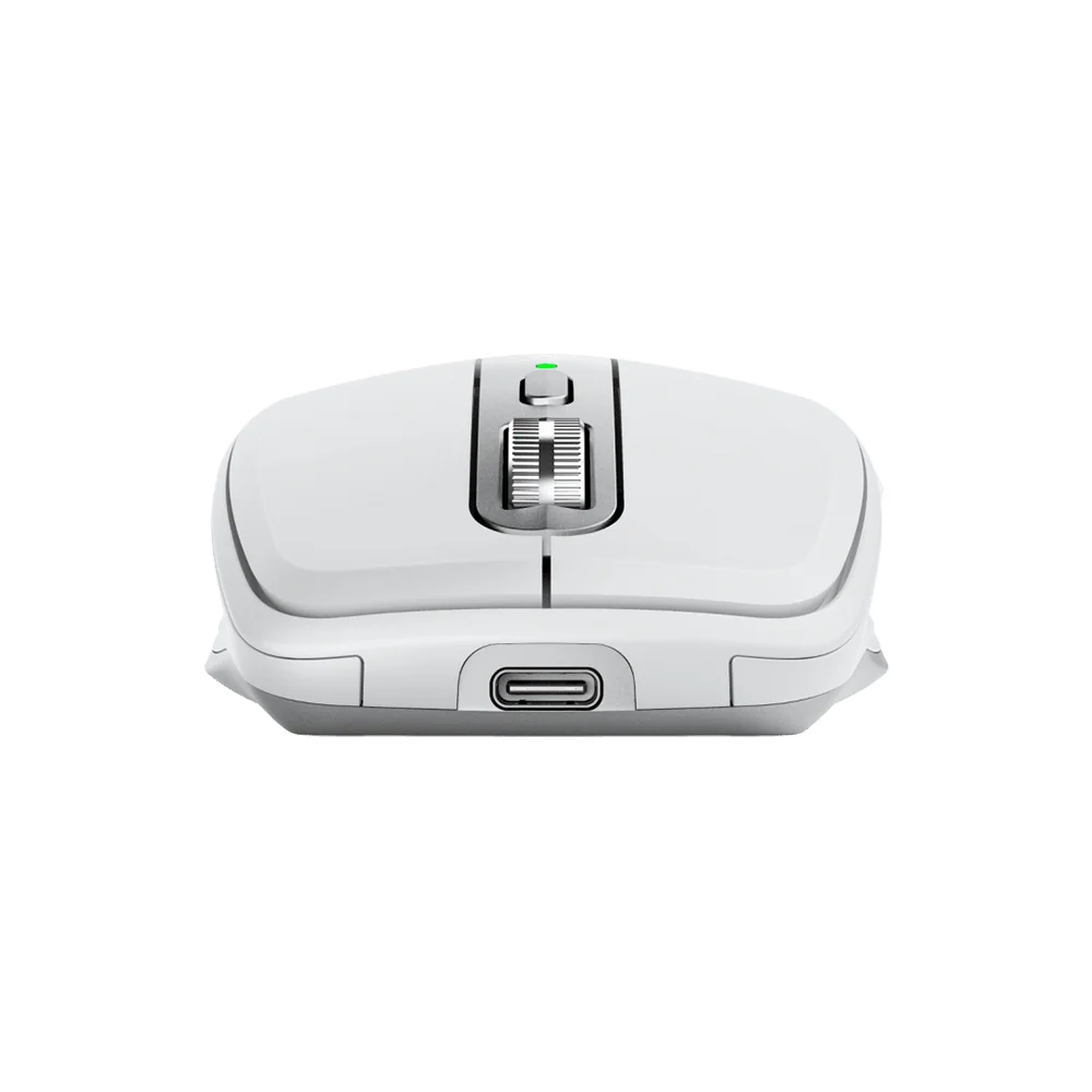 Mouse Logitech MX Anywhere 3S Bluetooth/Wireless 8K USB-C Pale Grey - 910-006933