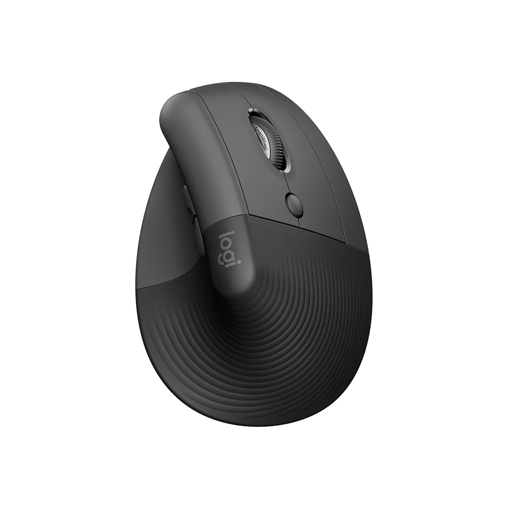 Mouse Logitech Lift Vertical Wireless/BT Black -p - 910-006466