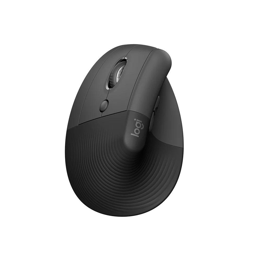 Mouse Logitech Lift Vertical Ergonomic Zurdo Wireless/BT Black