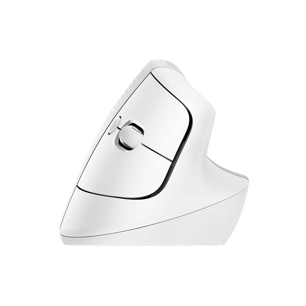 Mouse Logitech Lift Vertical Ergonomic Wireless/BT White - 910-006469