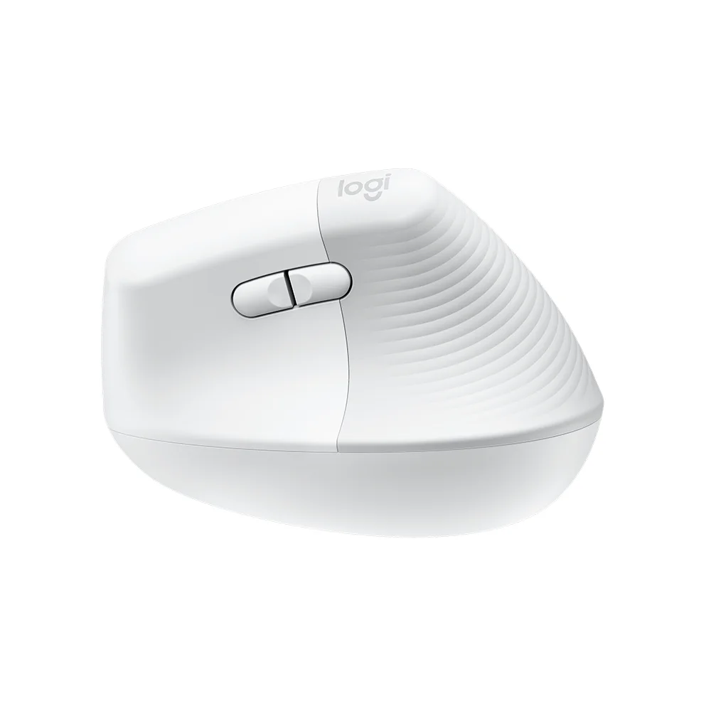 Mouse Logitech Lift Vertical Ergonomic Wireless/BT White - 910-006469