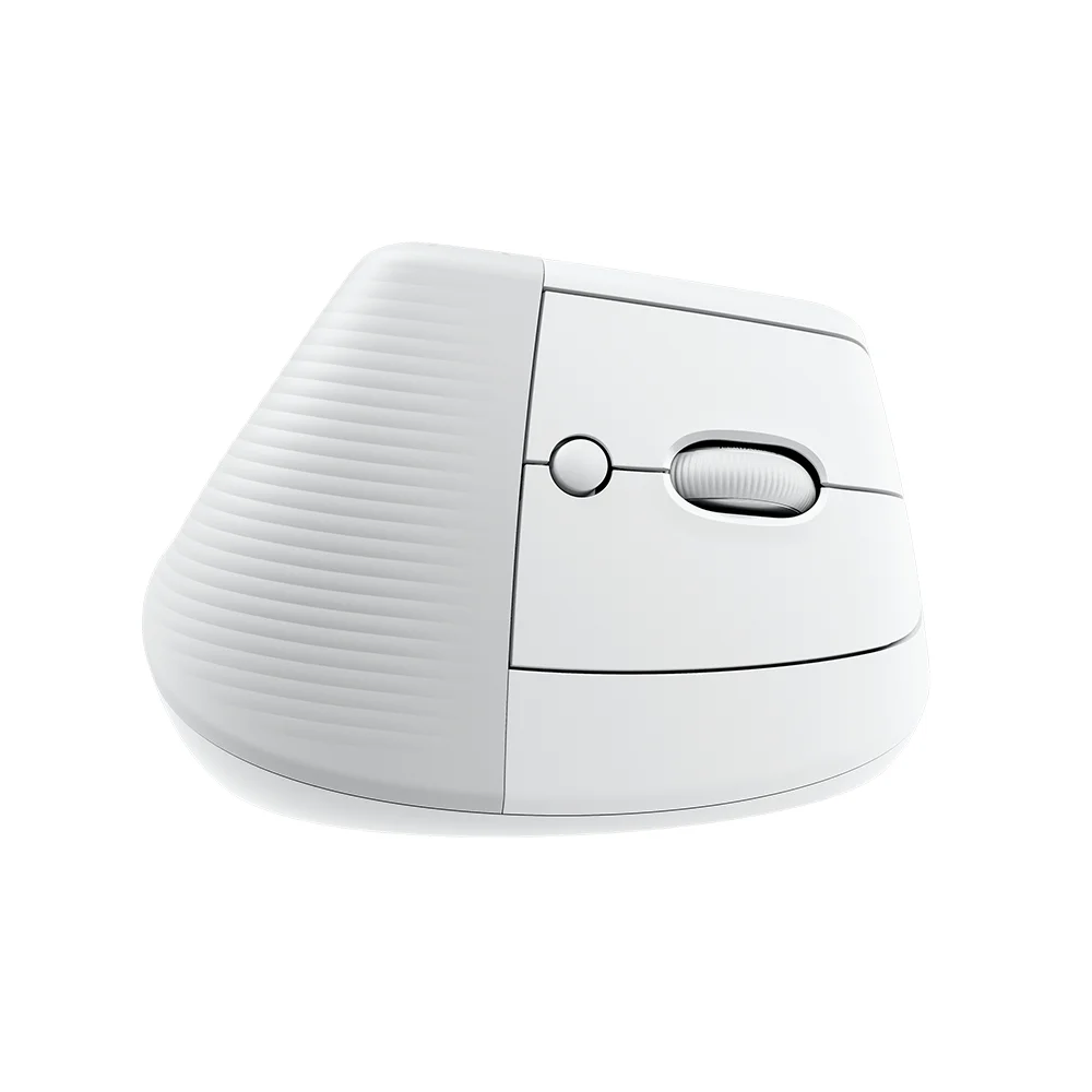 Mouse Logitech Lift Vertical Ergonomic Wireless/BT White - 910-006469