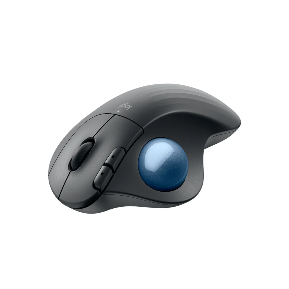 Mouse Logitech Ergo M575S Trackball Silent Wireless Bolt/Bluetooth USB-A Black - 910-007031