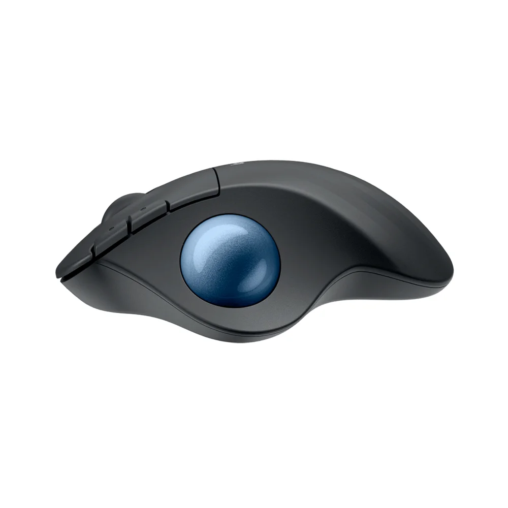 Mouse Logitech Ergo M575S Trackball Silent Wireless Bolt/Bluetooth USB-A Black - 910-007031
