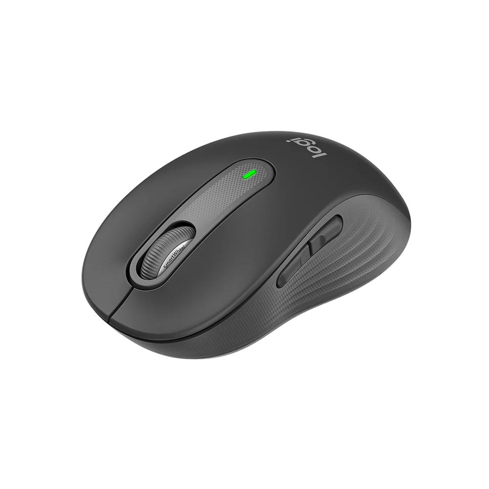 Mouse Logitech Signature M650 Silent Large Wireless/Bluetooth Black - 910-006231