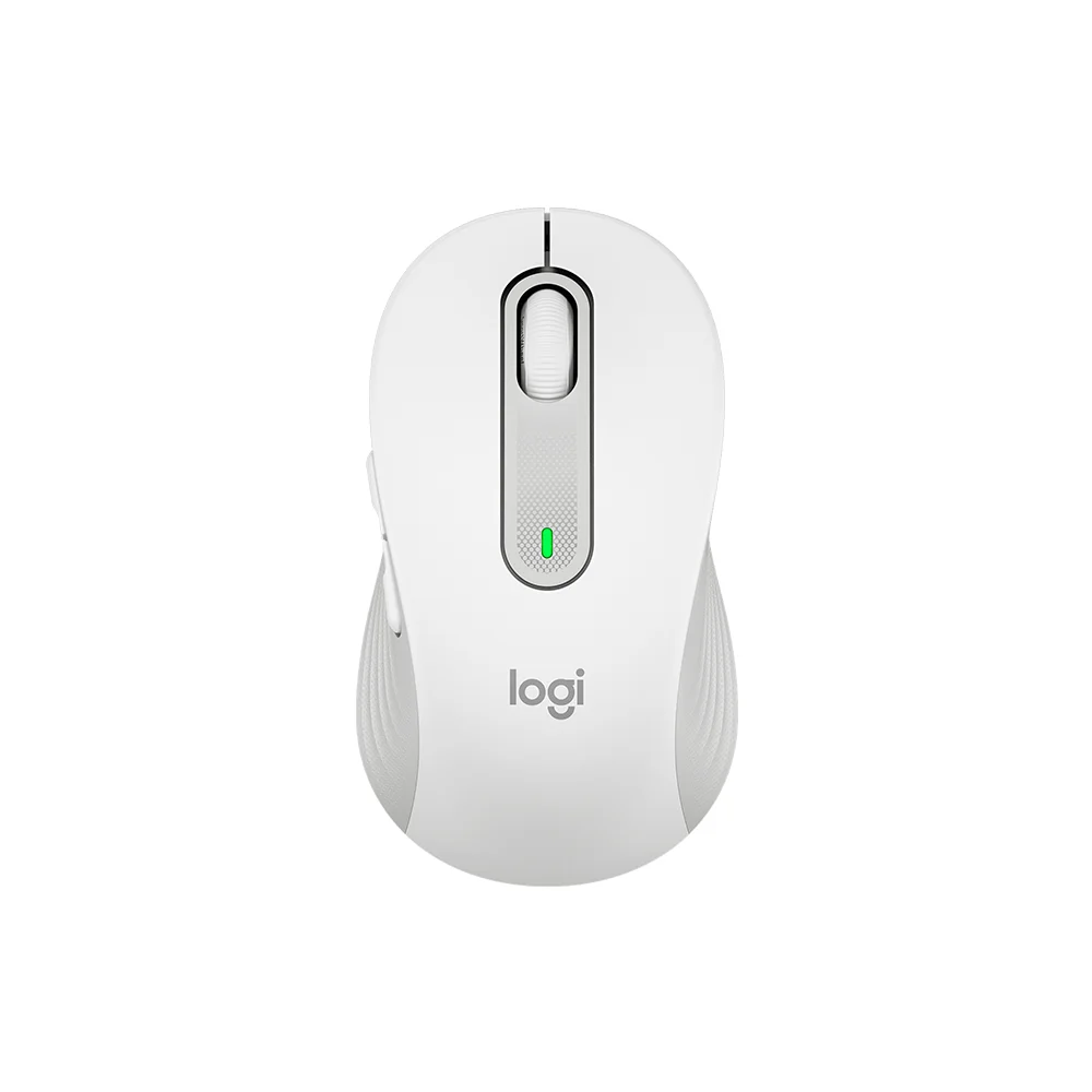 Mouse Logitech Signature M650 Silent Wireless/Bluetooth White - 910-006252