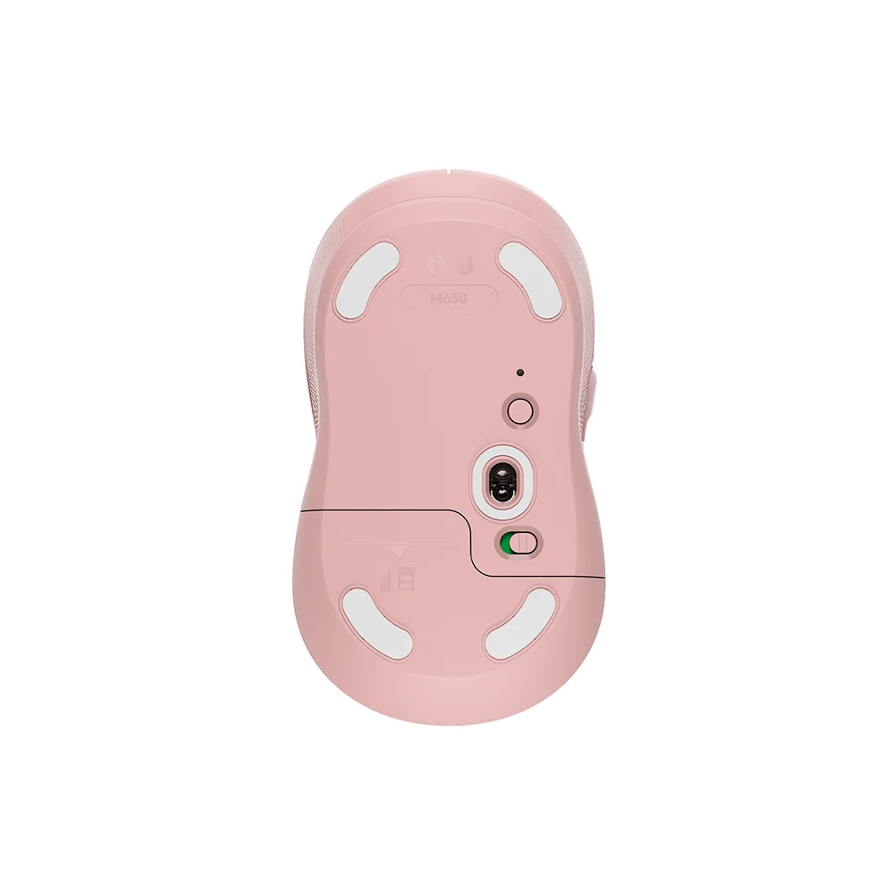 Mouse Logitech Signature M650 Silent Wireless/Bluetooth Rose - 910-006251