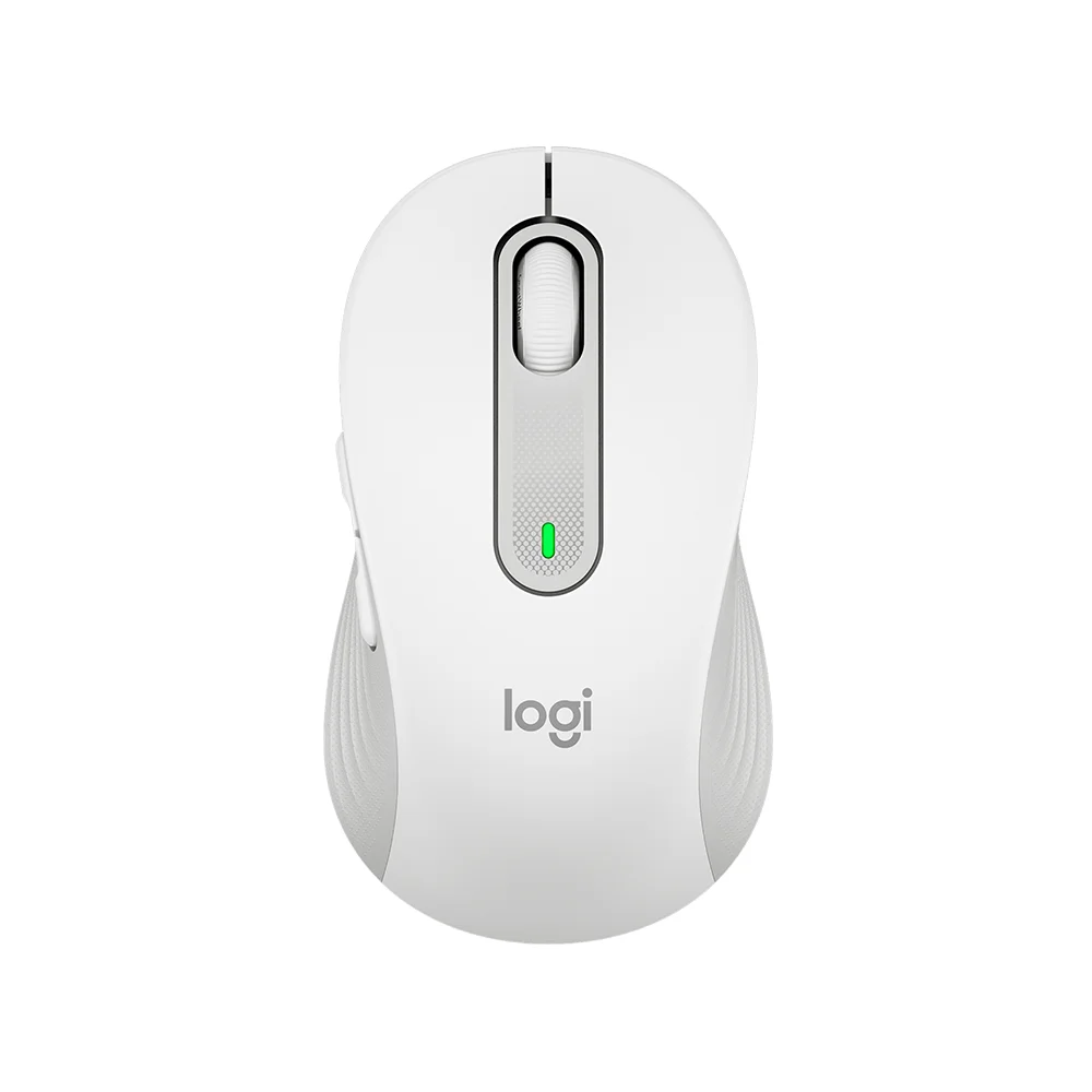 Mouse Logitech Signature M650 Silent Large Wireless/Bluetooth White - 910-006233