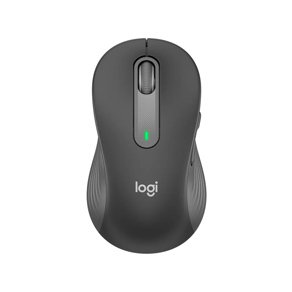 Mouse Logitech Signature M650 Silent Large Left Wireless/Bluetooth Black - 910-006234