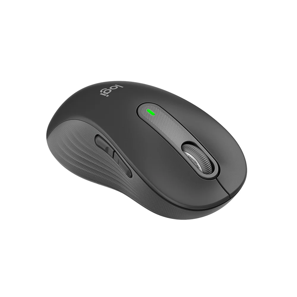 Mouse Logitech Signature M650 Silent Large Left Wireless/Bluetooth Black - 910-006234
