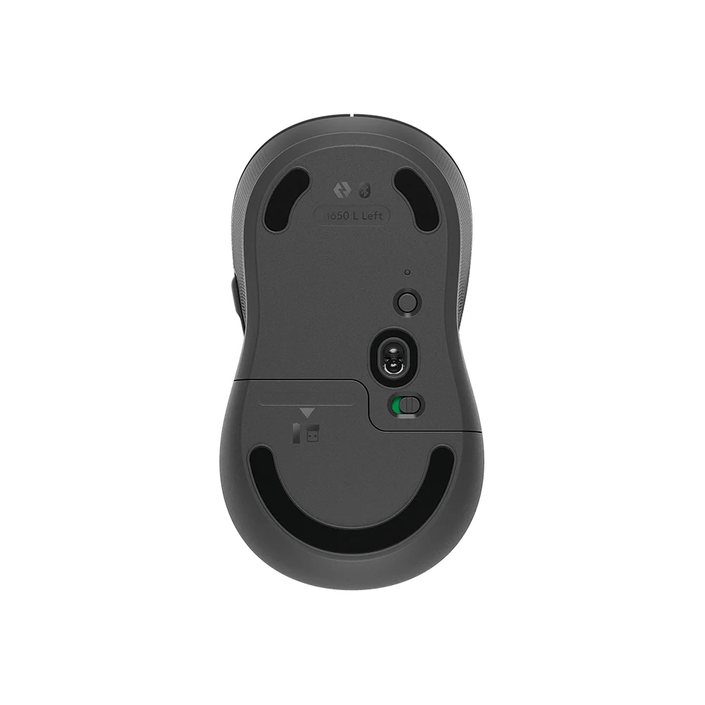 Mouse Logitech Signature M650 Silent Large Left Wireless/Bluetooth Black - 910-006234