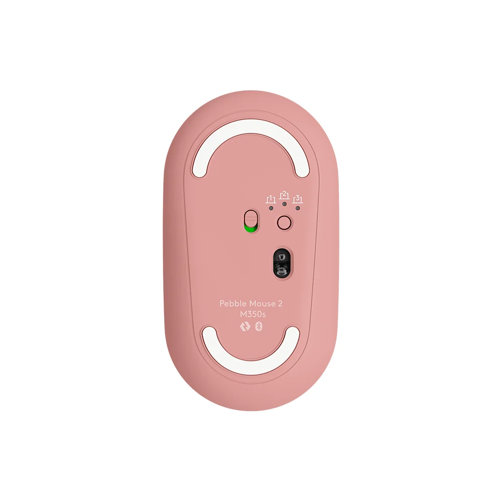 Mouse Logitech Pebble 2 M350S Bluetooth/Wireless Rose - 910-007048
