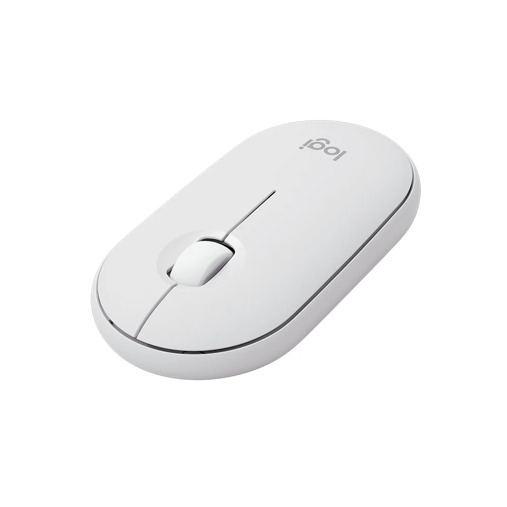 Mouse Logitech Pebble 2 M350S Bluetooth/Wireless White - 910-007047