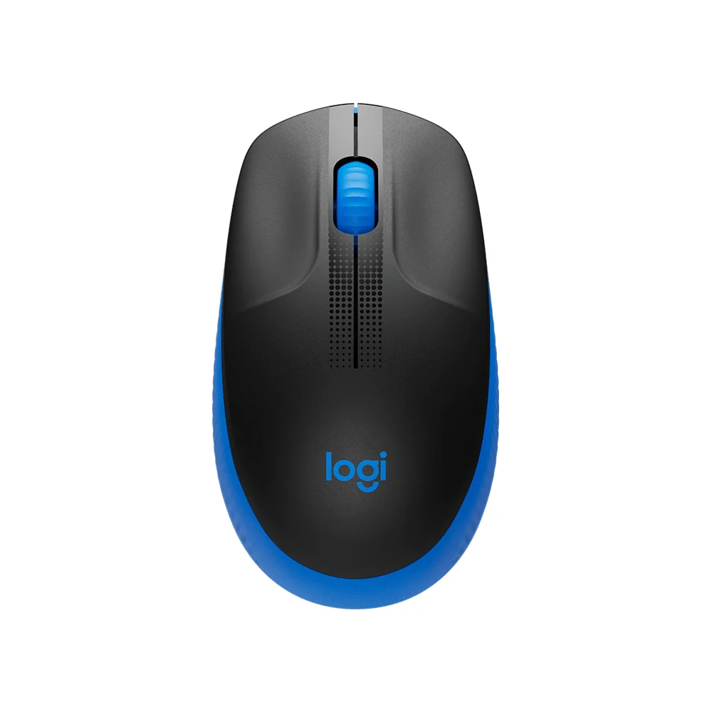 Mouse Logitech M190 Wireless Full-size Blue - 910-005903