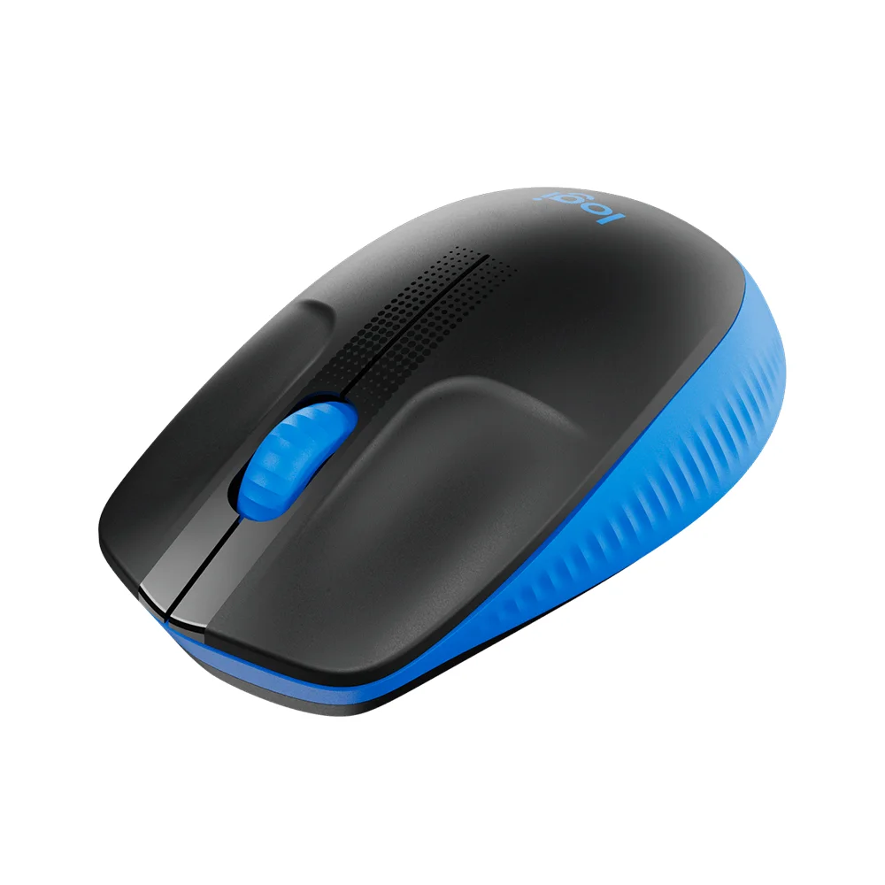 Mouse Logitech M190 Wireless Full-size Blue - 910-005903
