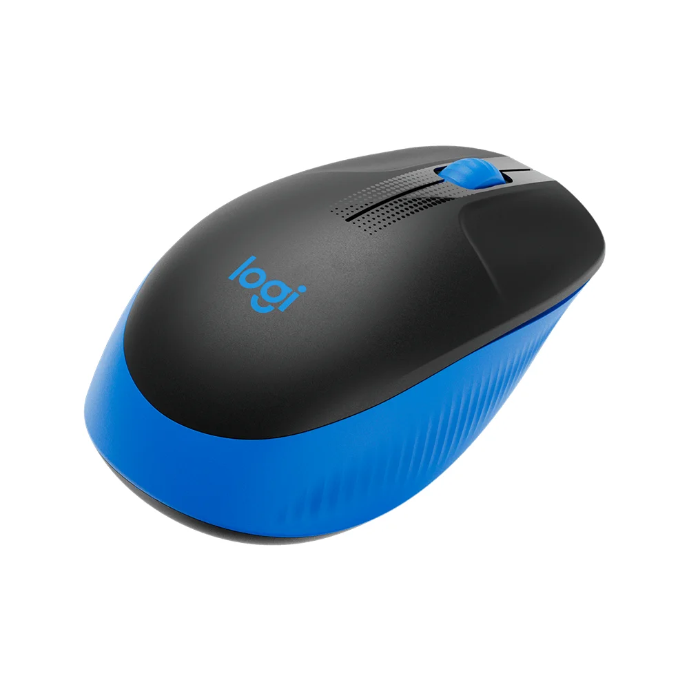 Mouse Logitech M190 Wireless Full-size Blue - 910-005903