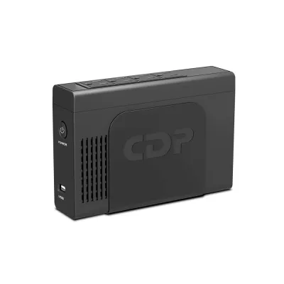 UPS CDP LI-504i – 500VA / 250W Batería de Litio LiFePO4 | 4 Salidas + USB con 3x Más Vida Útil