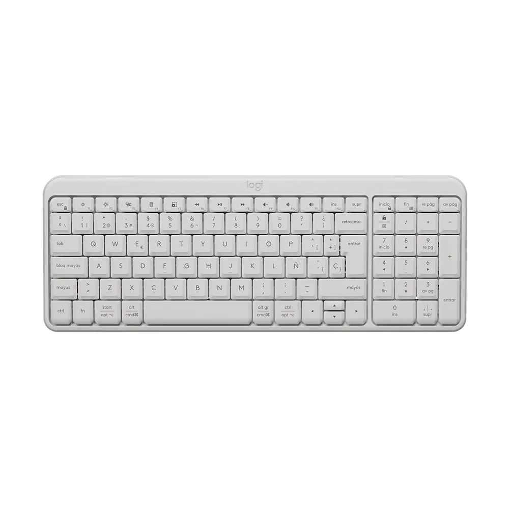 Teclado Logitech K250 Bluetooth White - 920-013446