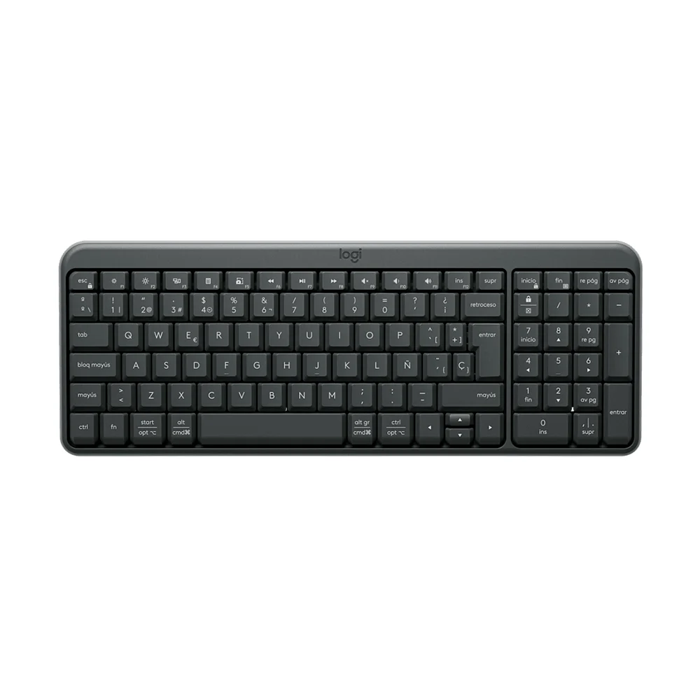 Teclado Logitech K250 Bluetooth Black - 920-013445