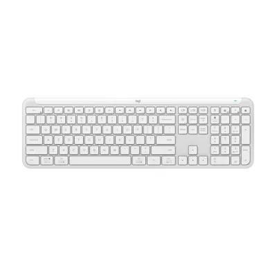 Teclado Logitech Slim Silent K950 Wireless Bolt/Bluetooth White - 920-012593
