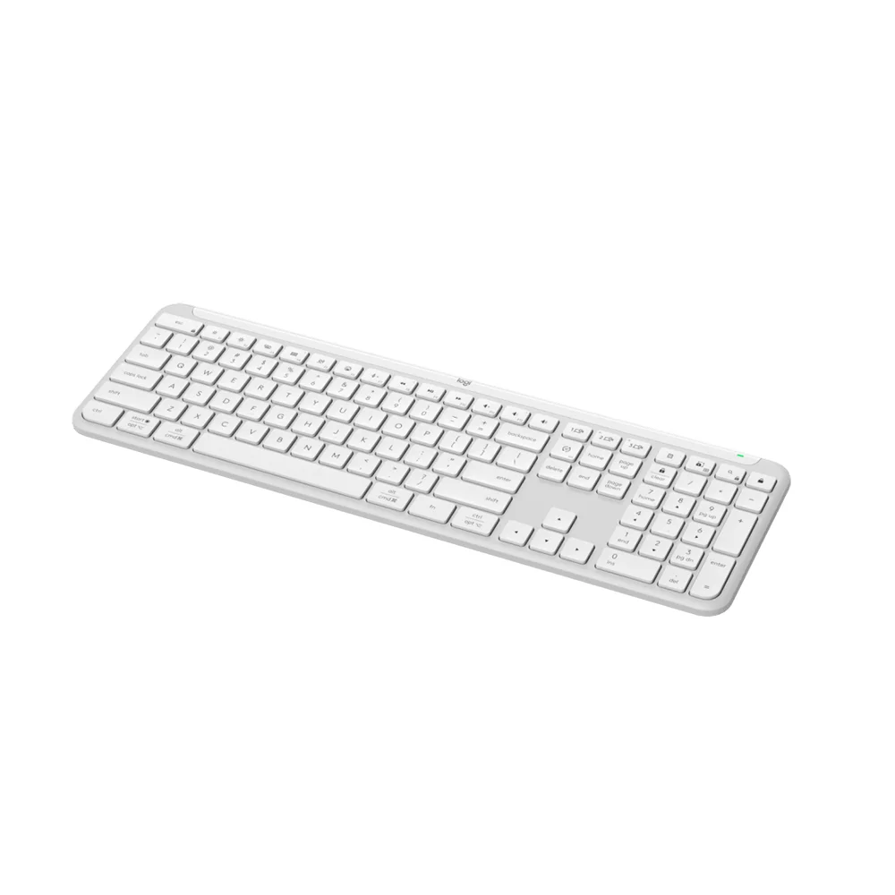 Teclado Logitech Slim Silent K950 Wireless Bolt/Bluetooth White - 920-012593