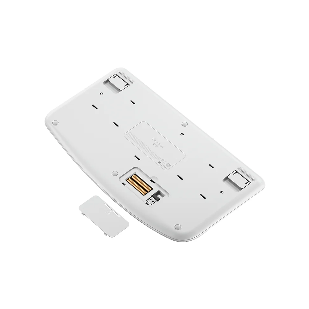 Teclado Logitech ERGO Wave Wireless Bolt/ BT/ White - 920-012279