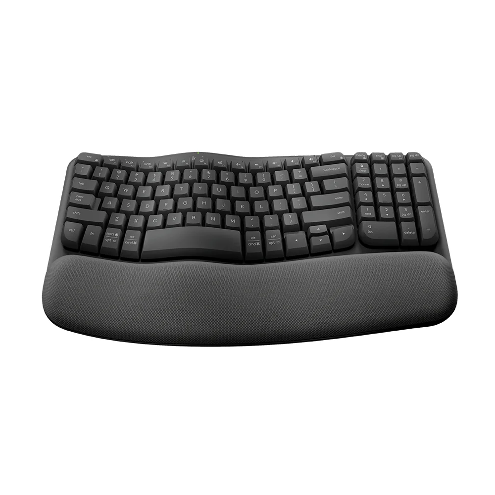 Teclado Logitech ERGO Wave Keys Wireless Bolt / BT / Graphite - 920-012278
