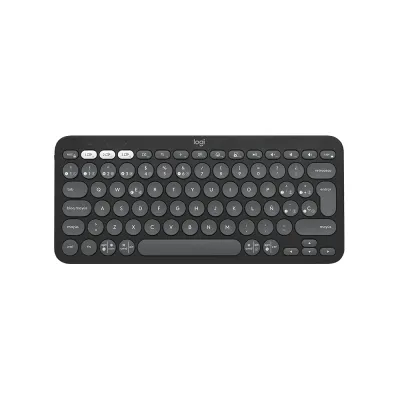 Teclado Logitech Pebble 2 K380S Bluetooth/Wireless Graphite - 920-011783