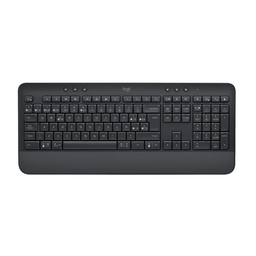Teclado Logitech Signature K650 Wireless/Bluetooth Black - 920-010910