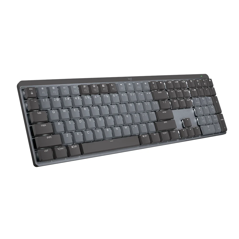Teclado Logitech MX Mechanical Wireless/BT Iluminated Black - 920-010845