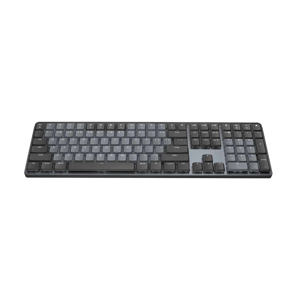 Teclado Logitech MX Mechanical Wireless/BT Iluminated Black - 920-010845