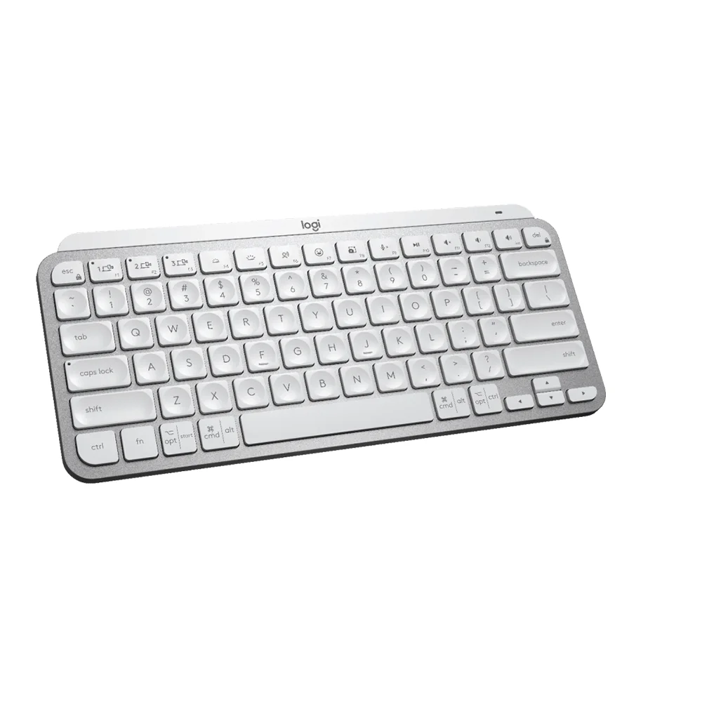 Teclado Logitech MX Keys Mini Multi-Device BT Iluminado Pale Grey - 920-010477