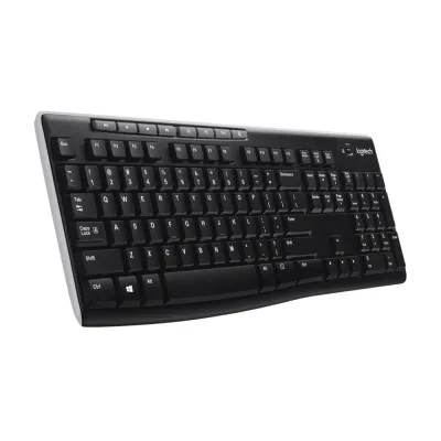 Teclado Logitech K270 Wireless Unifying USB Black - 920-004426