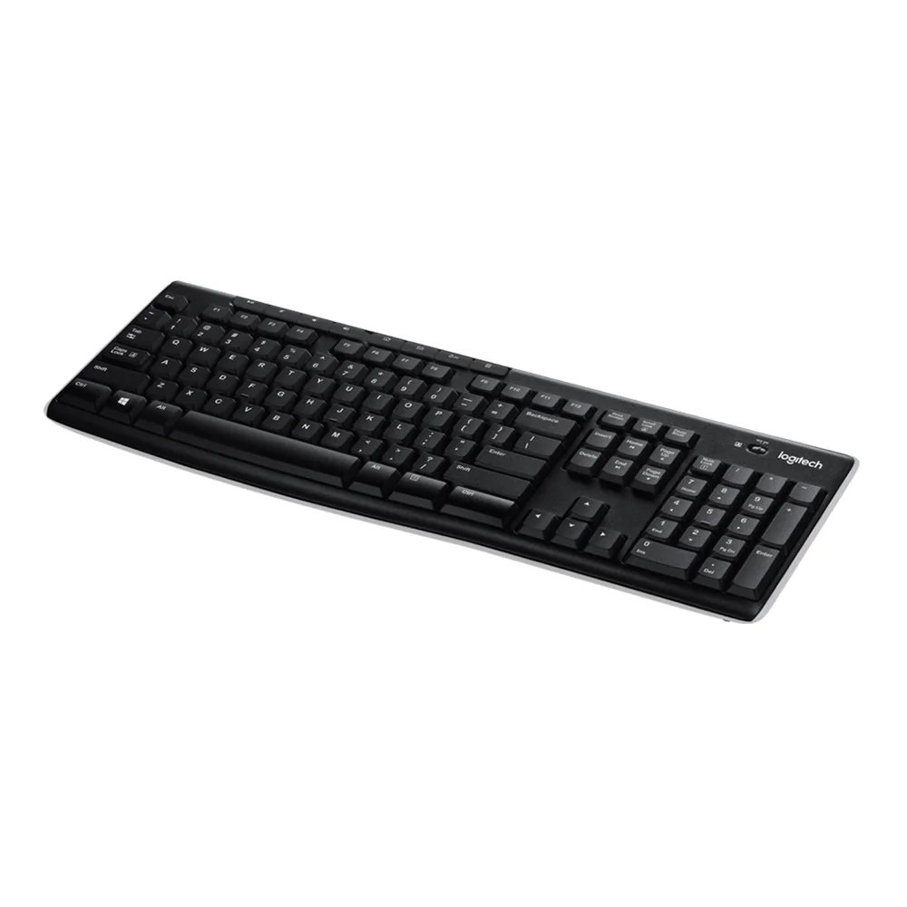 Teclado Logitech K270 Wireless Unifying USB Black - 920-004426