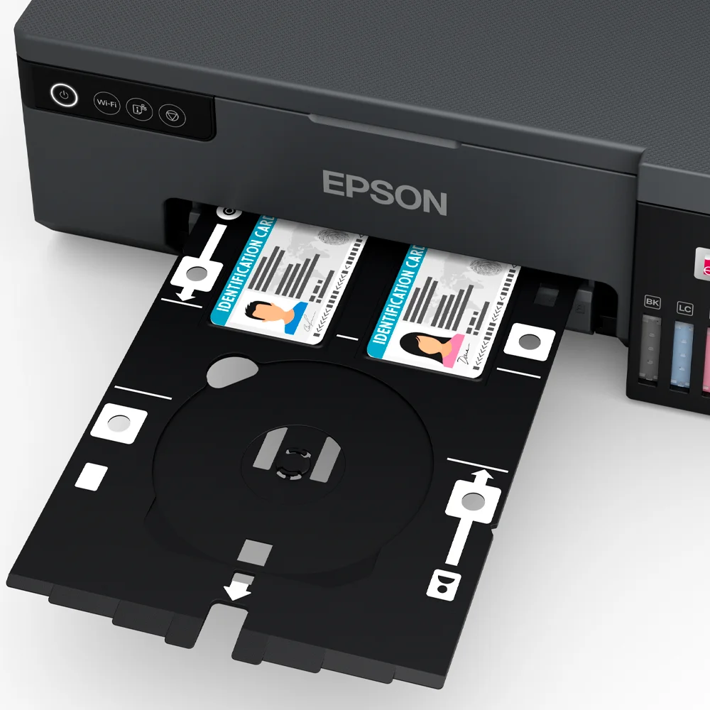 Impresora Fotográfica Epson EcoTank L8050 - C11CK37301 | Inyección de Tinta Color A4 | 22 ppm | Solo Imprime | Wi-Fi, USB