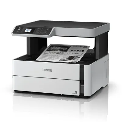 Impresora Multifuncional Epson EcoTank M2170 - C11CH43301 | Inyección de Tinta Monocromática A4 | 39 ppm | 3 en 1 Imprime, Copia, Escanea | Wi-Fi, Ethernet, USB | Dúplex Automático
