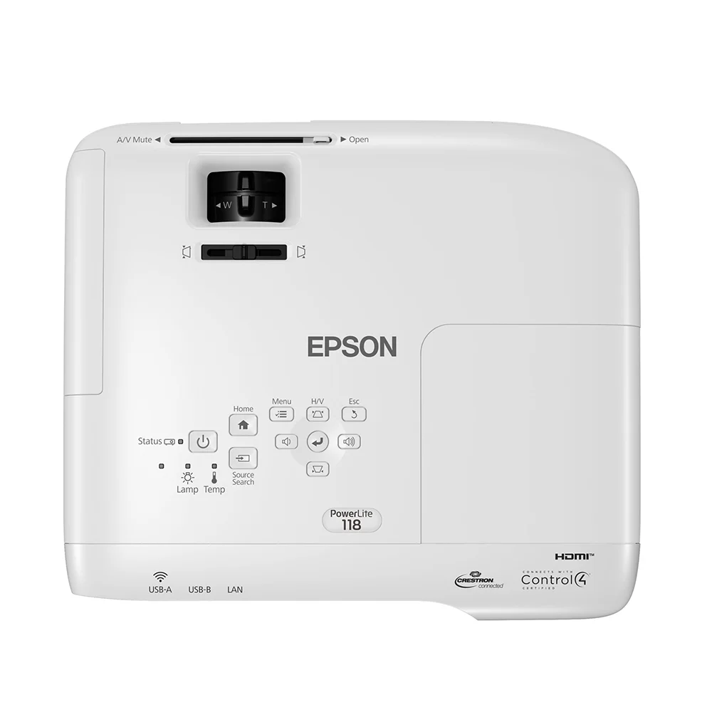 Proyector Epson PowerLite 119W WXGA 4000 lumenes - V11H985020