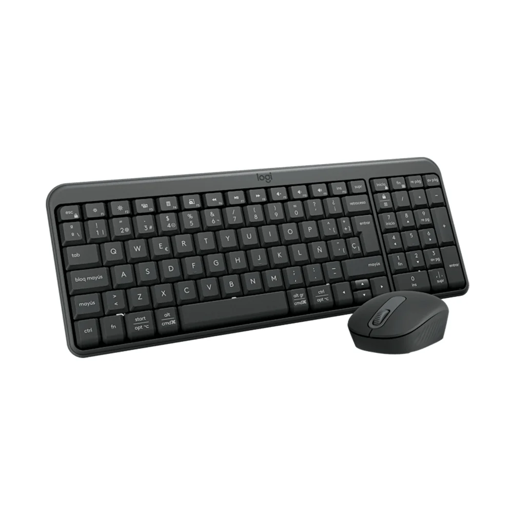Teclado Logitech + Mouse MK250 Bluetooth Black - 920-013513