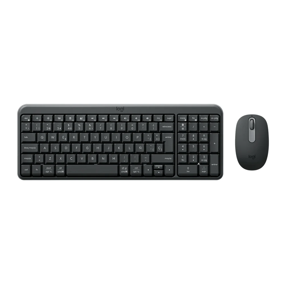 Teclado Logitech + Mouse MK250 Bluetooth Black - 920-013513
