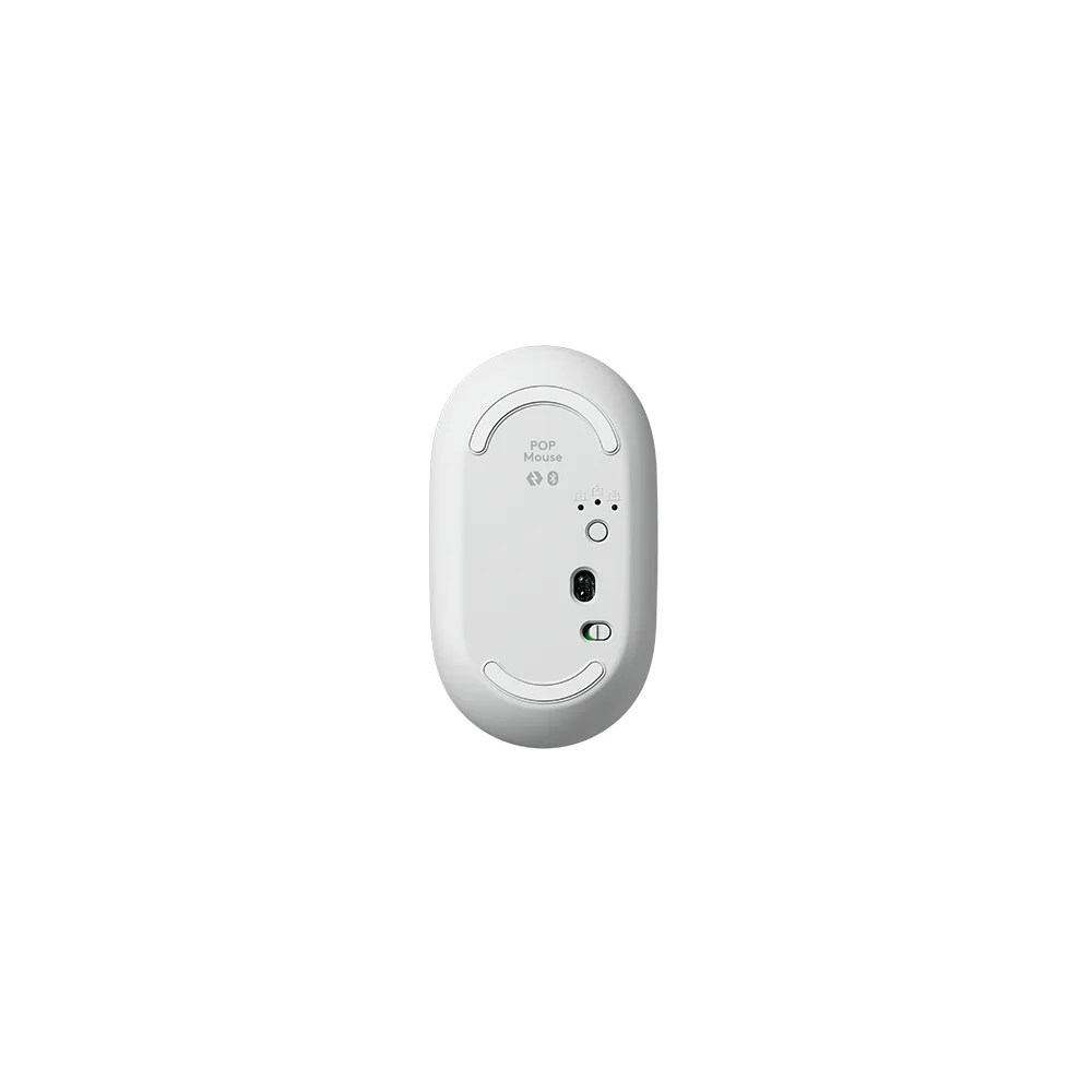 Teclado Logitech + Mouse POP ICON Bluetooth/Wireless/Copilot/White - 920-013055