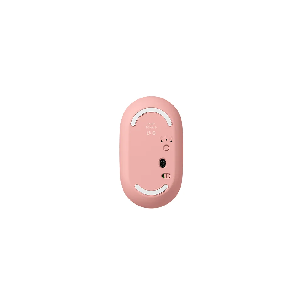 Teclado Logitech + Mouse POP ICON Bluetooth/Wireless/Copilot/Rose - 920-013053