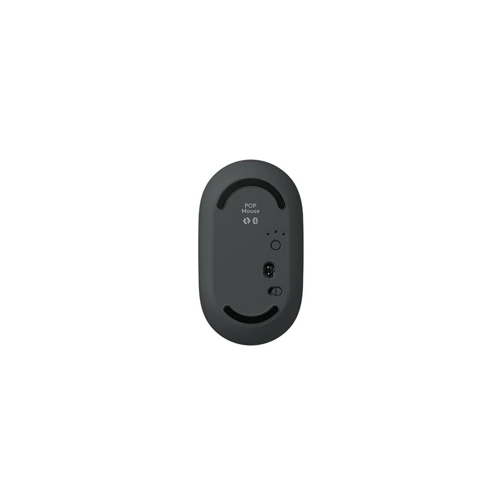 Teclado Logitech + Mouse POP ICON Bluetooth/Wireless/Copilot/Graphite - 920-013052